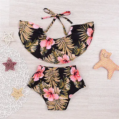 

Newborn Toddler Baby Girl Clothes Set 2PCS Outfits Set Clothes Swimsuit Swimwear Swimming Clothes Beachwear-10