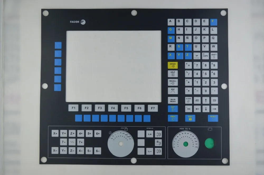 8055i CNC 8055i/A-M FAGOR кнопочная Мембрана для системы CNC, быстрая