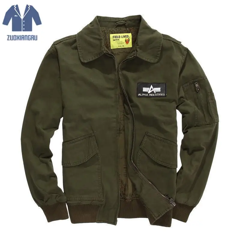 canvas army jacket