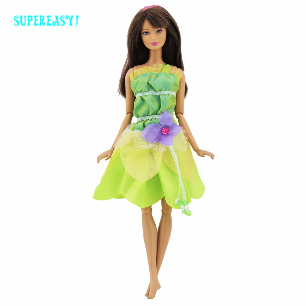 Cute Fairy Tale Short Dress With Flower Wedding Dancing Party Gown