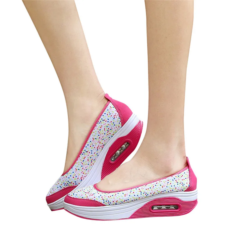 Women Outdoor Sneakers Mesh Casual running shoes Sports Shoes Thick-Soled Air Cushion Shoes Sneakers  #2S05 (10)