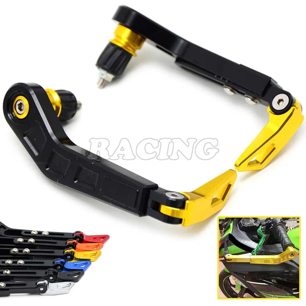 

Universal 22mm CNC Handlebar Protector Brake Clutch Protect Motorcycle Lever Guard Proguard Motorcycle Lever Guards
