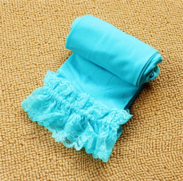 Детские летние леггинсы для девочек детские укороченные кружевные брюки для девочек леггинсы для девочек 14 цветов, TZ05