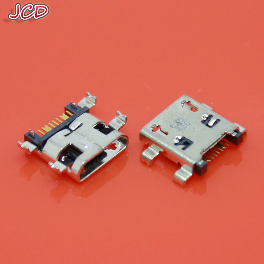 

JCD Micro USB Jack Connector socket Data charging port tail plug For Samsung I8262 I9190 I9190 I9195 mobile phone Mini USB 7 pin