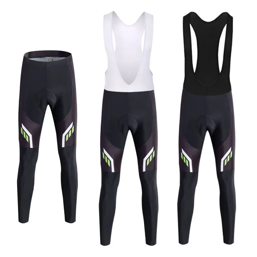 Antislip Black Cycling ( Bib ) Pants Padded Men Mountain Bike GEL Pad