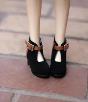 

BJD doll shoes temperament black shoes for 1/3 BJD DD SD10 SD13 girl doll shoes not for boy doll size