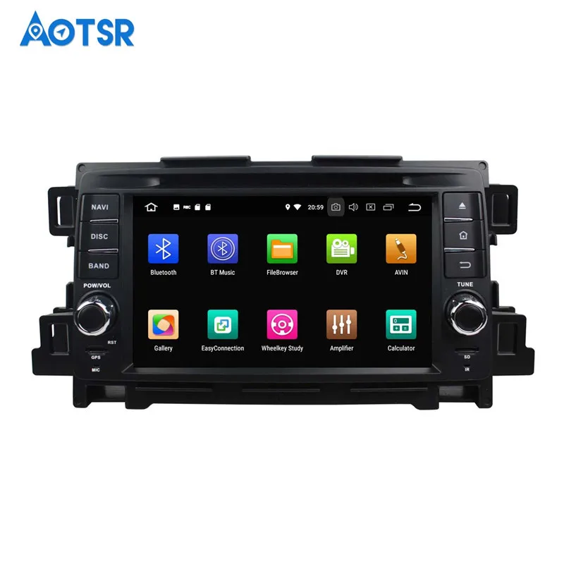 Excellent Android 8 4+32G Car DVD Player GPS navigation For Mazda CX-5 2011 2012 headunit multimedia player tape recorder Free map wifi 8