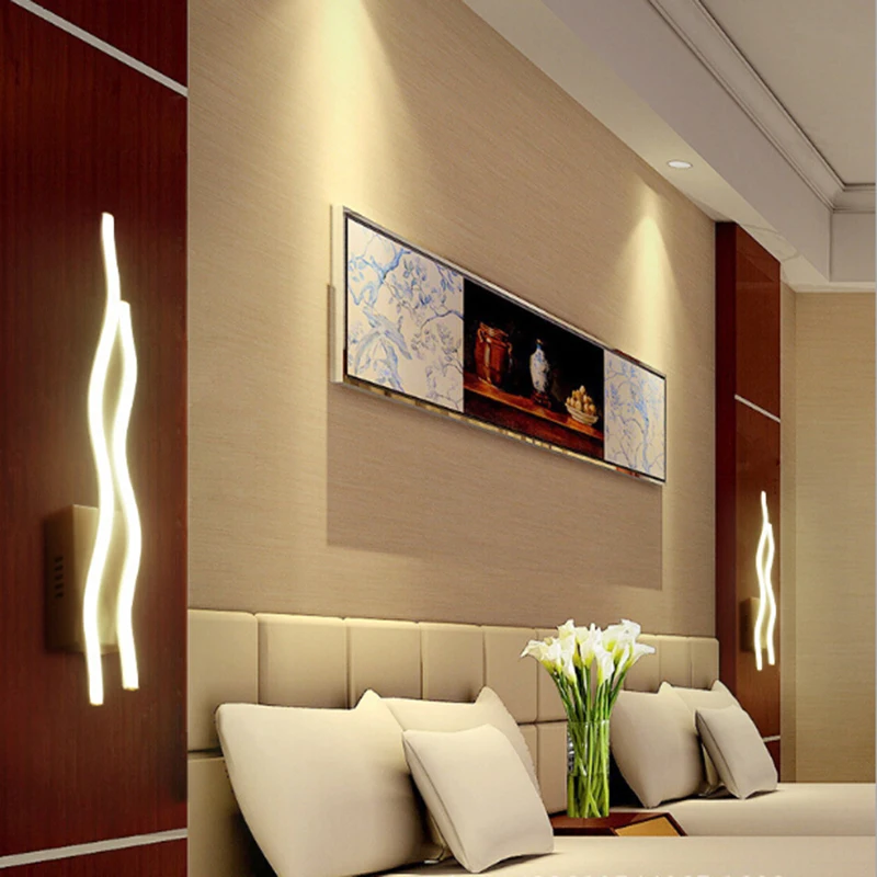 LED Wall Lamp Modern Creative Bedroom Indoor Corridor Lighting Decoration 
