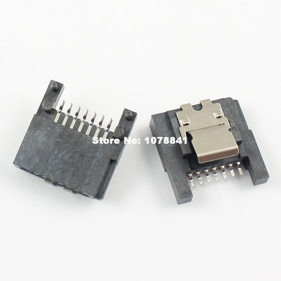 

5Pcs Per Lot Sata 7 Pin SMT SMD Female Straight Adapter Connector For Hard Drive HDD