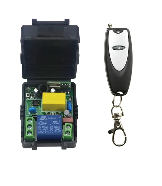 220 v 1 ch remote control switch 1 piece receiver + 1 piece transmitter