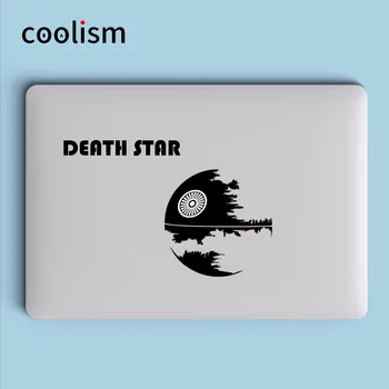 

Glowing Death Star Logo Laptop Sticker for Apple Macbook Pro Air Retina 11 12 13 15 inch Vinyl Mi Book Skin Mac Notebook Decal
