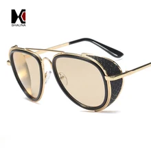 SHAUNA украшения из искусственной кожи змеи классические женские солнцезащитные очки в стиле панк ретро мужские очки