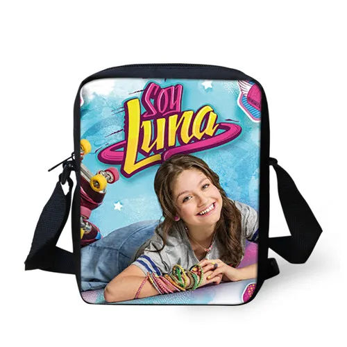 

FORUDESIGNS Soy Luna Girl Children Crossbody Bag Cartoon Princess Messenger Totes TV Show Shoulder Bags Custom Bandolera Hombre
