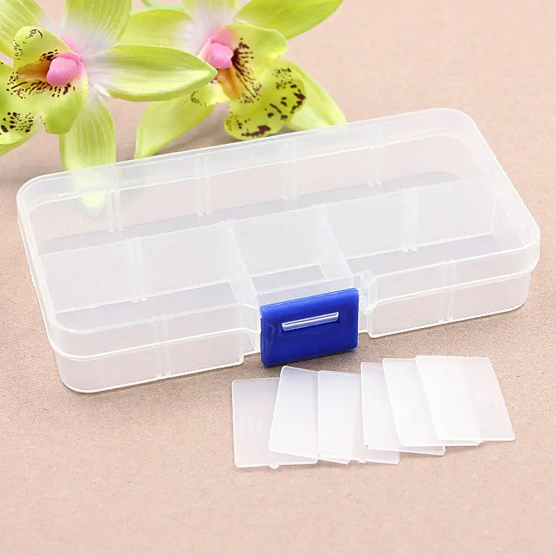 

1Pcs High quality Adjustable box Travel Vacations pills Jewelry Electronic materials and accessories Storage Box