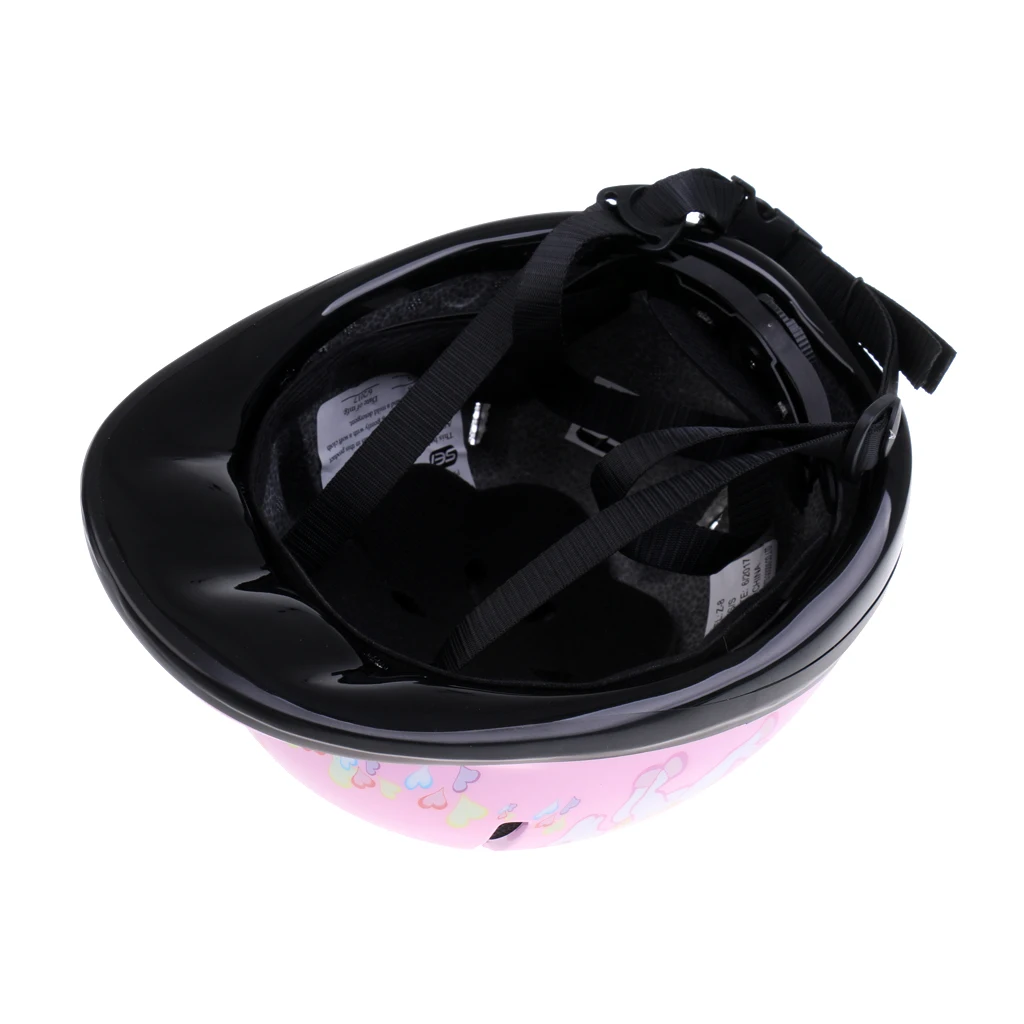 Children Kids Adjustable Horse Riding Hat/Helmet Head Protective Gear Pink