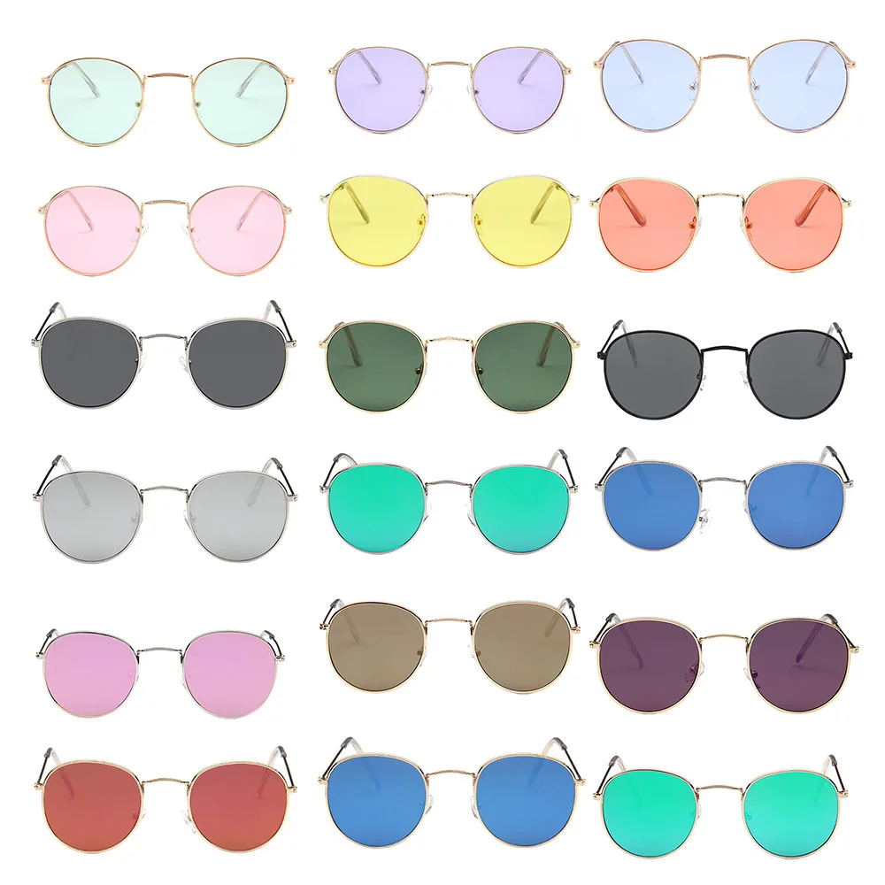 Новинка, поляризационные солнцезащитные очки для женщин/мужчин, фирменный дизайн, круглые очки, женские зеркальные солнцезащитные очки для вождения, Oculos De Sol Gafas