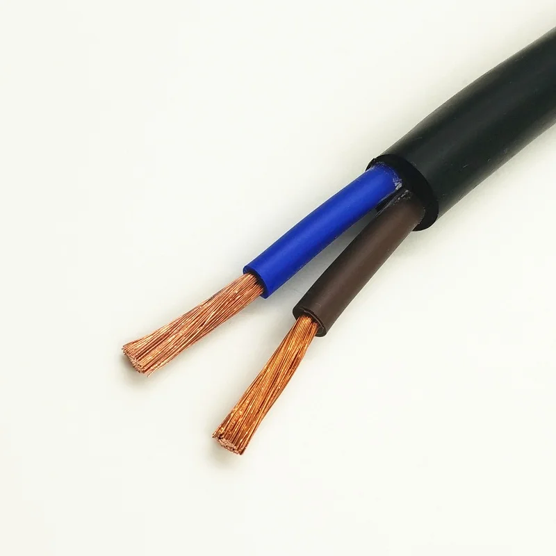 Outdoor Electrical Cable 1.5mm / 2.5mm 3 Core Tuff-wire Black UV Resistant  PVC