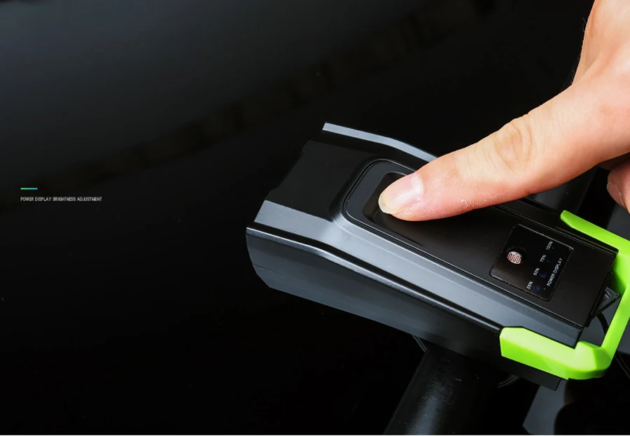 Top 4000mAh Bicycle Flashlight Induction Bike Front Light Set USB Rechargeable Smart Headlight With Horn LED Bike Light+Rear Lamp 7