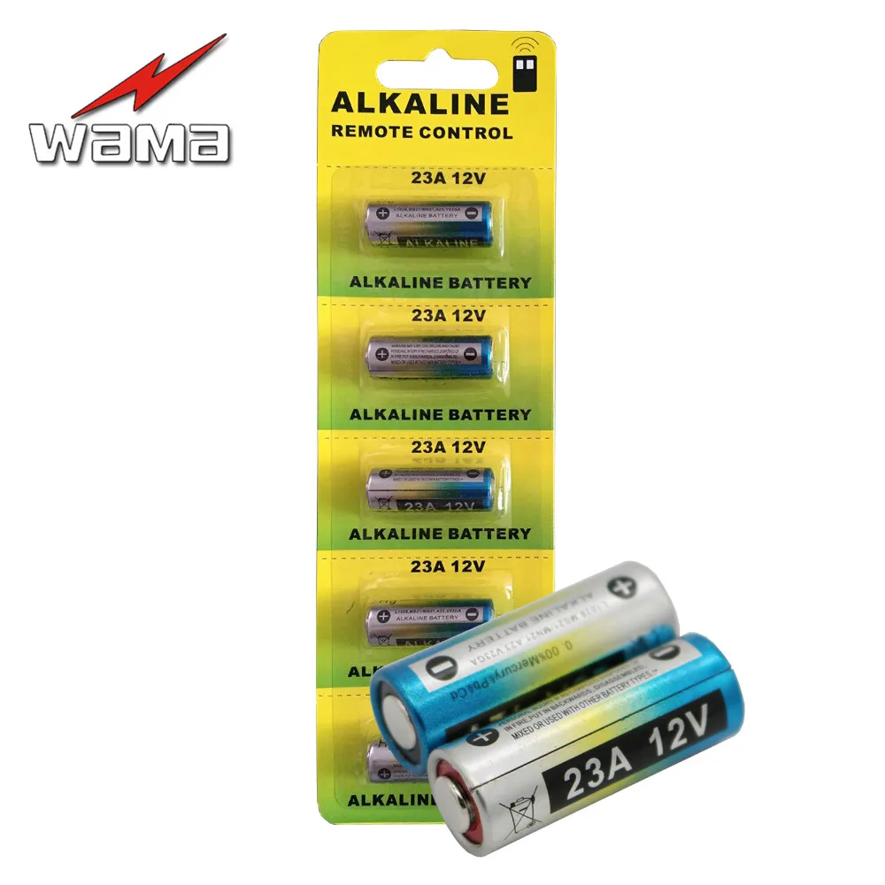 20 штук/4 шт Wama щелочные батареи 12V 23A главным образом высушите аккумуляторы 21/23 23GA