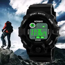 Homens de luxo Analógico Digital Militar Do Exército Do Esporte LED relógio de Pulso À Prova D' Água Relógio m en 2018 homens da moda relógios top marca luxo
