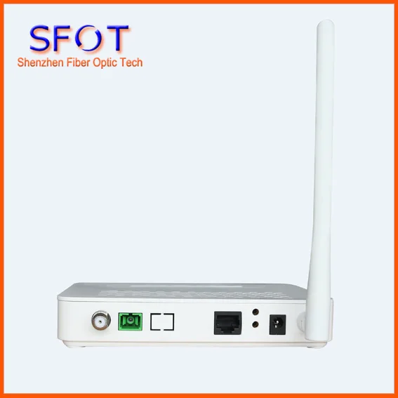 CATV RF Epon ONT GPON ONU 1 LAN 1PON порт и wifi работает для HUAWEI zte FiberHome|Оптоволоконное