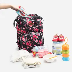 Мумия мешок большой емкости материнский и детский рюкзак обновленная версия Водонепроницаемый модный рюкзак Сумка Многофункциональная
