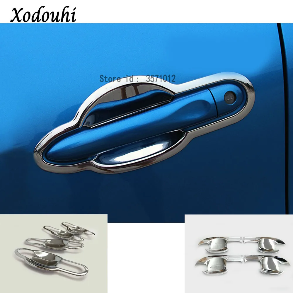 Для Renault Captur Каптур 2015 2016 2017 крышка кузова автомобиля детектор планки ABS Chrome