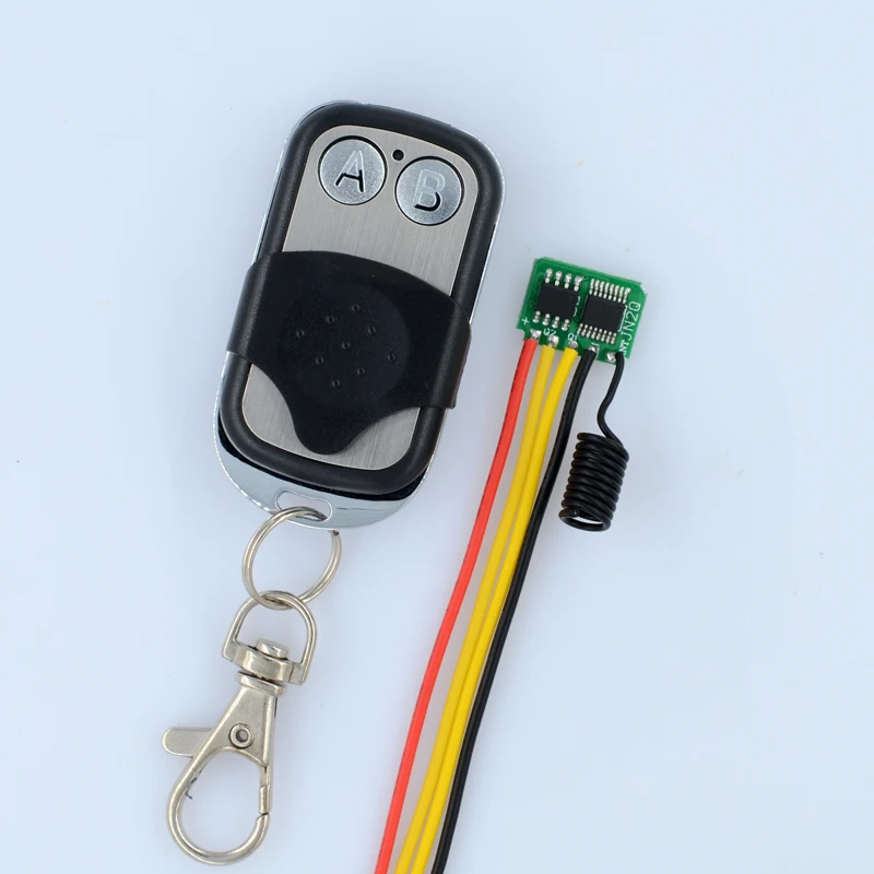 

3-5V Micro Mos Remote Switch 2CH Way Small Wireless Contactless Switch Low Stadby Current 0.5-0.8ma