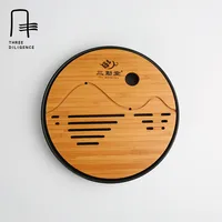 Bamboo kung fu tea tray teapot Drainage Water storage Kung Fu Tea Set Simple Tea Tray Teaware Tools serving tray