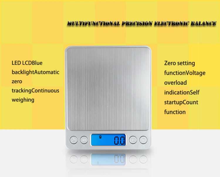 Мини цифровые весы кухонные весы электронные ЖК-дисплей точные весы для выпечки пищи