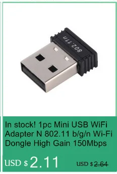 1 шт. мини usb-адаптер Wi-Fi 150 Мбит/с) Сетевая карта LAN 802.11n/g/b 2,4 ГГц 150 м wifi USB ноутбук разъем