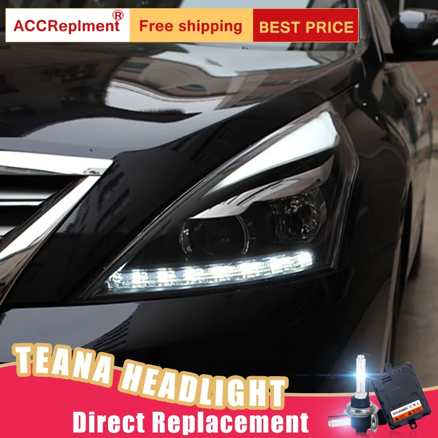2 шт. светодиодный светодиодные фары для Nissan Teana 2008 2012|Фара авто в сборе| |
