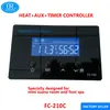 RINGDER FC-210C 30A 10A LCD cuarto Mini Sauna Spa controlador de temperatura Digital con temporizador de Cuenta atrás regulador termostato ► Foto 2/5