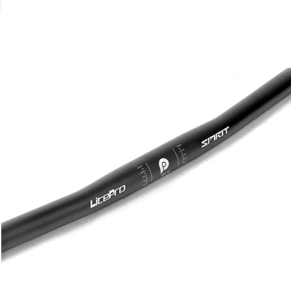 

Litepro 412 spirit 6061 aluminum horizontal handlebar BMX one shaped handlebar straight handlebar 25.4 580mm 145g