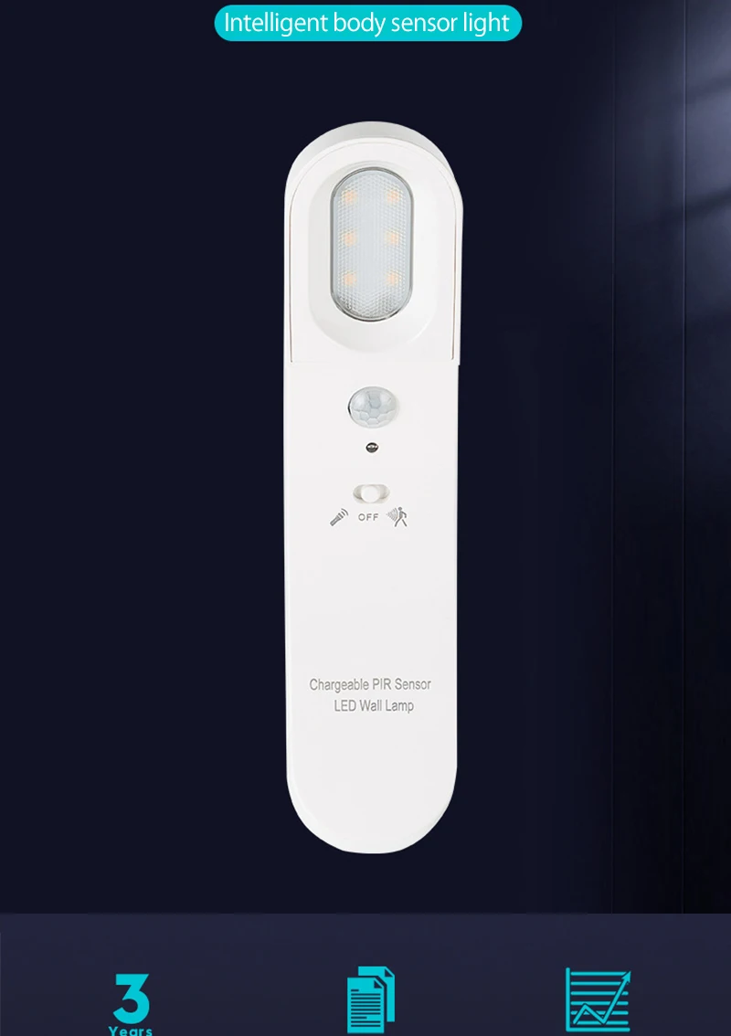 [LTOON] Mini USB зарядки светодиодный PIR ночник Интеллектуальный человеческое тело индукции свет инфракрасный датчик аварийного освещения GY01