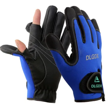 

Men Women Outdoor Surfcasting Skiing Fishing Sports Waterproof Gloves Luva Pesca Guantes Photography Hunting Gloves Anti Slip 30