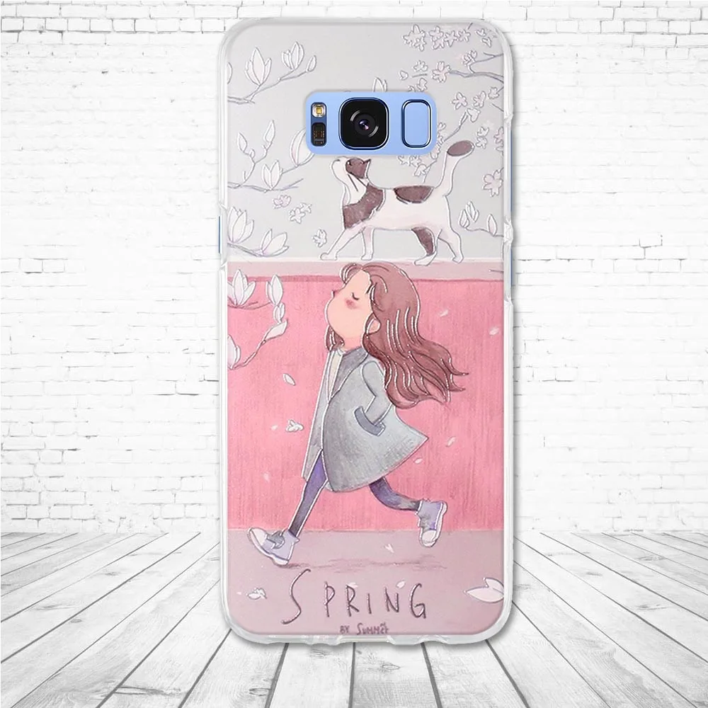 Мягкий силиконовый чехол накладка для Samsung Galaxy S8 G955F G950F чехлы S 8 с