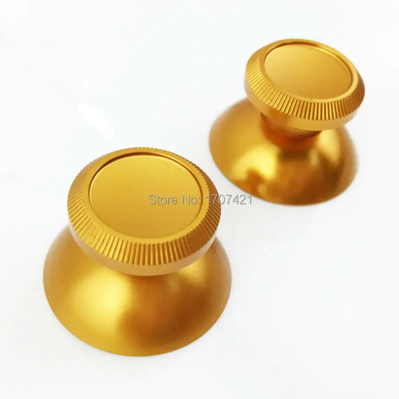 3D Thumbstick Caps Aluminum Alloy Metallic Metal Analogue Analog Joystick Stick Module for PS4 Xbox One Controller  (28)