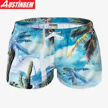 Быстросохнущие мужские шорты с карманами, светильник, тонкие, без подкладки, для плавания, шорты для мужчин, одежда для плавания, летняя одежда для серфинга, одежда для плавания, пляжные шорты Austinbem