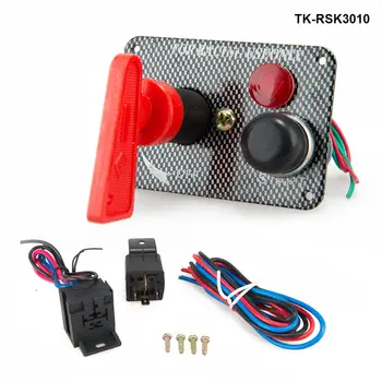 

Racing Switch Kit Car Electronics / Switch Panels-Flip-up Start / Ignition/Accessory TK-RSK3010