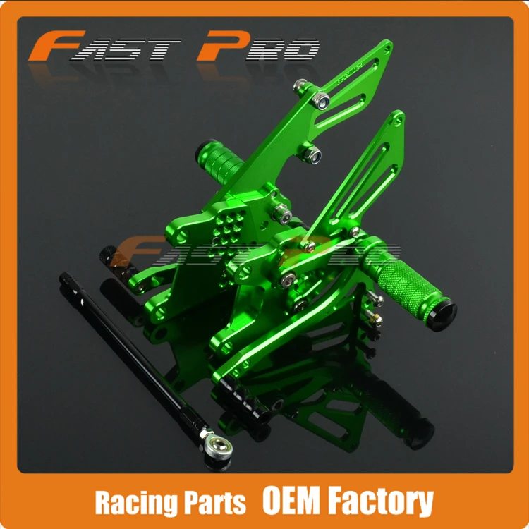 CNC Motorcycle Adjustable Billet Foot Pegs Pedals Rest For KAWASAKI ZX10R ZX-10R ZX 10R 2006 2007 2008 2009 2010 CNC Motorcycle Adjustable Billet Foot Pegs Pedals Rest For KAWASAKI ZX10R ZX-10R ZX 10R 2006 2007 2008 2009 2010