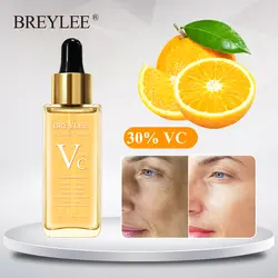 BREYLEE витамин C сыворотка отбеливающая ухода за кожей лица 40 мл темные пятна ремонт увлажненитель с гиалуроновой кислотой против старения