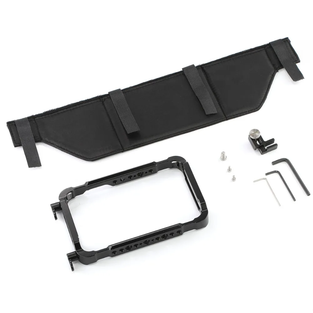 US $128.80 Smallrig 5 4k Hdmi Recording Monitor Cage For Atomos Ninja V Monitor Cage With Built In Nato Rails Hdmi Cable Clamp 2209