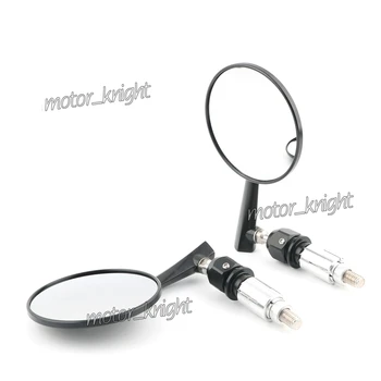 

7/8" Cambered surface Round Handle Bar End Rear View Mirrors For CB1000R CB1100EX CB1100RS CB1100SP CB1300 2018 2017 2019