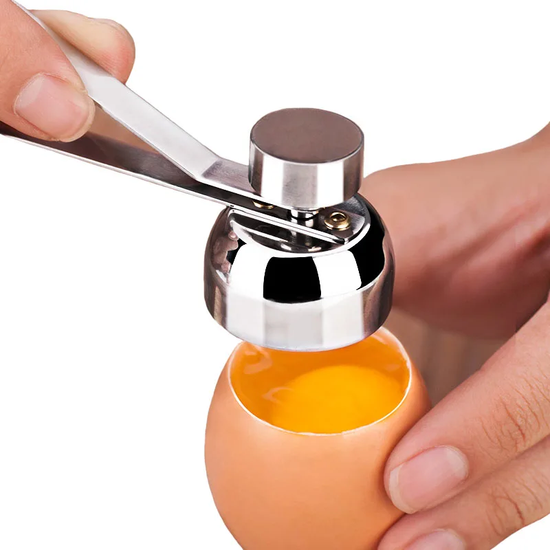 Ossayi Stainless Steel Egg Topper Opener Boiled Raw Egg Open Scissors