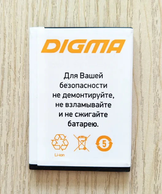 AZK 1200 мАч новый первый XS350 2G Аккумулятор для DIGMA First сотовый телефон аккумулятор