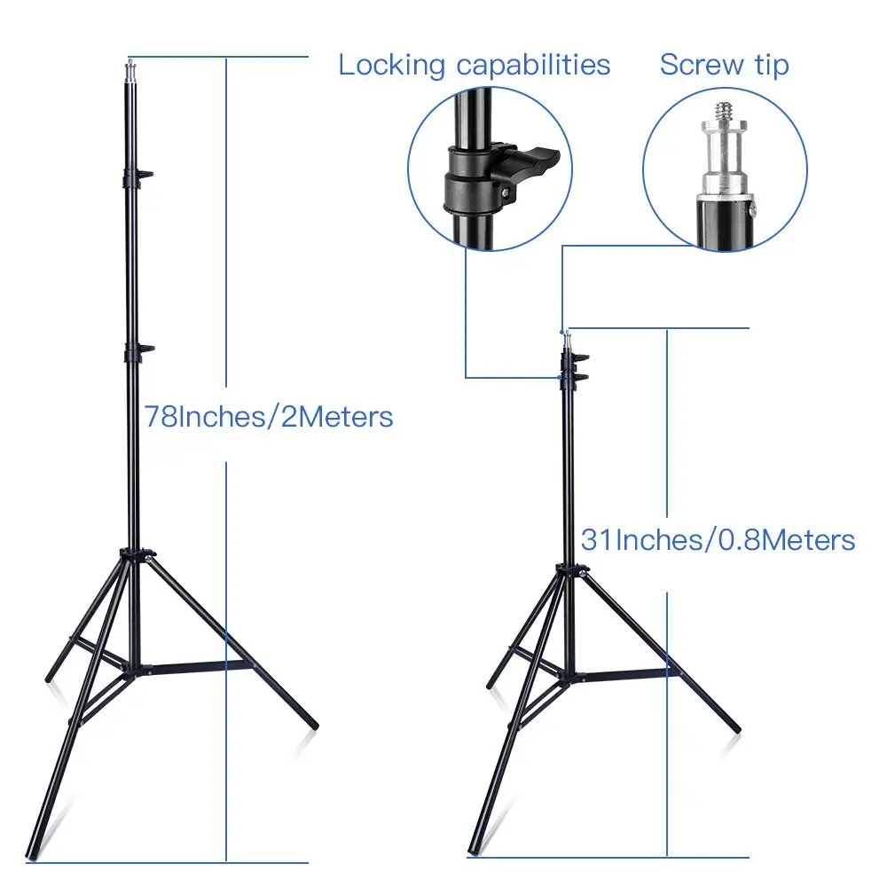 Spash TL-600S 2 в 1 комплект портативный светодиодный свет видео Лампа для фотосъемки 25 Вт 5500 к фотографическое освещение с штативом подставка для Youtube Shoot