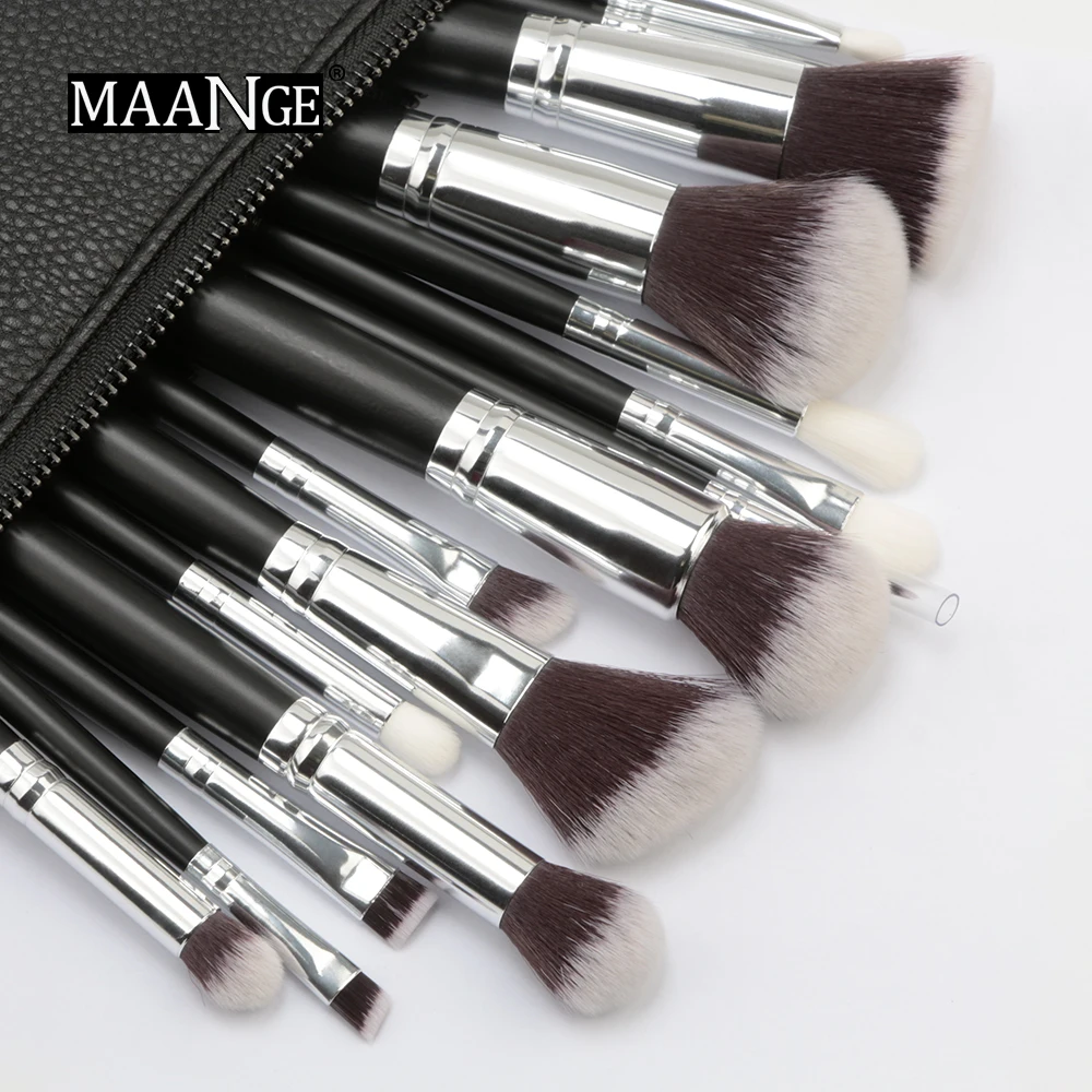 Новые кисти для макияжа MAANGE набор профессиональных кистей из 15 предметов