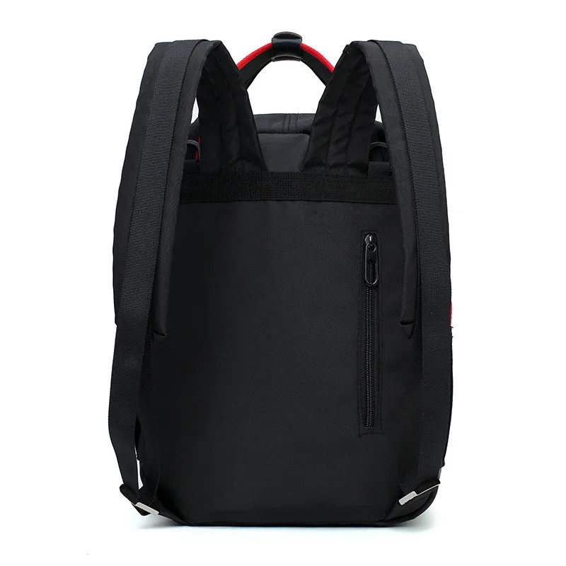 2019 Updated New Black Smile Pattern Infant Nappy Bags Baby Diaper Changing Tote Patchwork Ziper Sweet Circle Mummy Backpack07