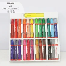 Faber-castell 24 цвета масляная пастель для детей и профессиональная живопись, гладкие и насыщенные цвета, экологически чистые художественные пастели